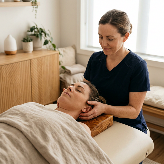 Craniale Osteopathie Behandlung